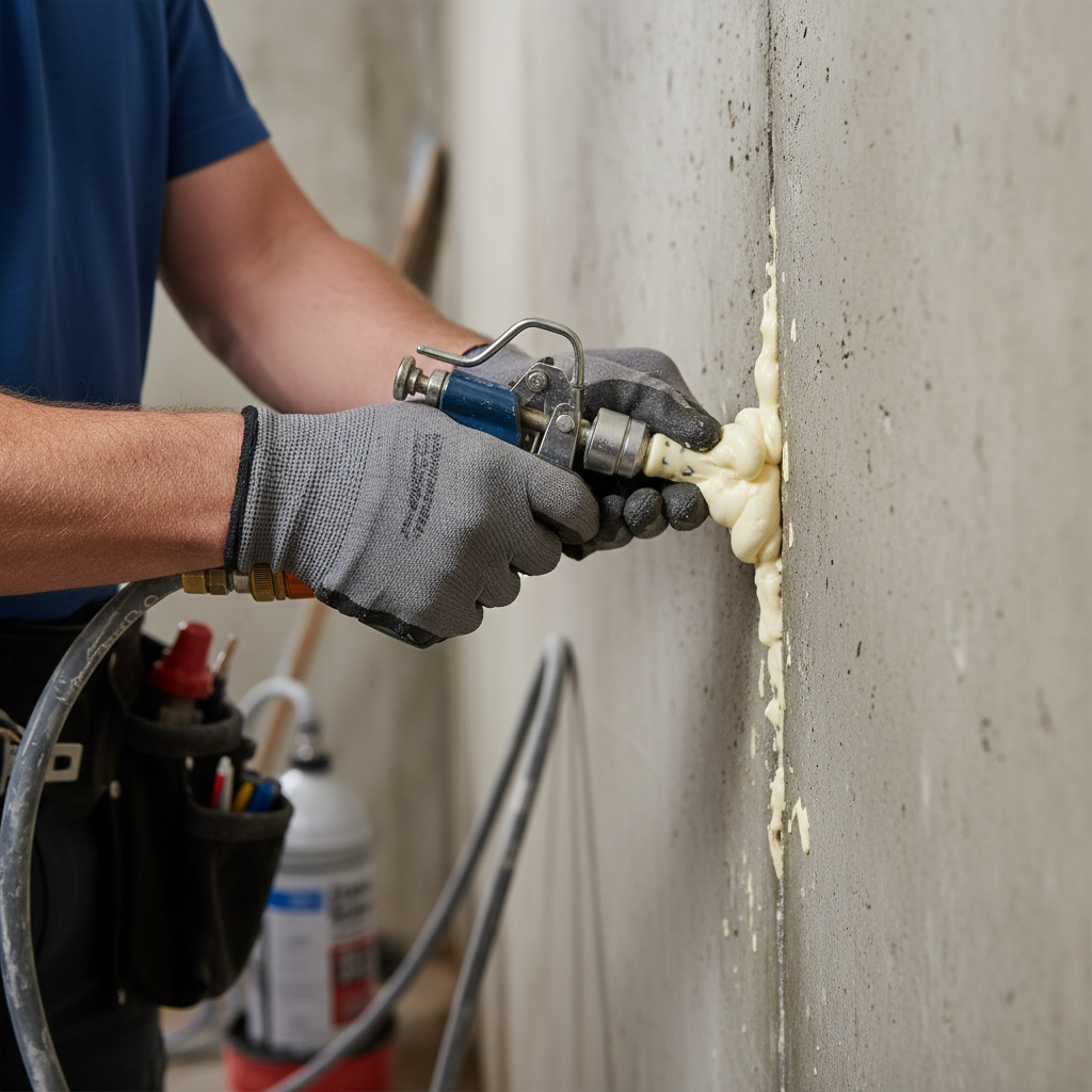 Réparation fissure fondation Stratford — installation professionnelle